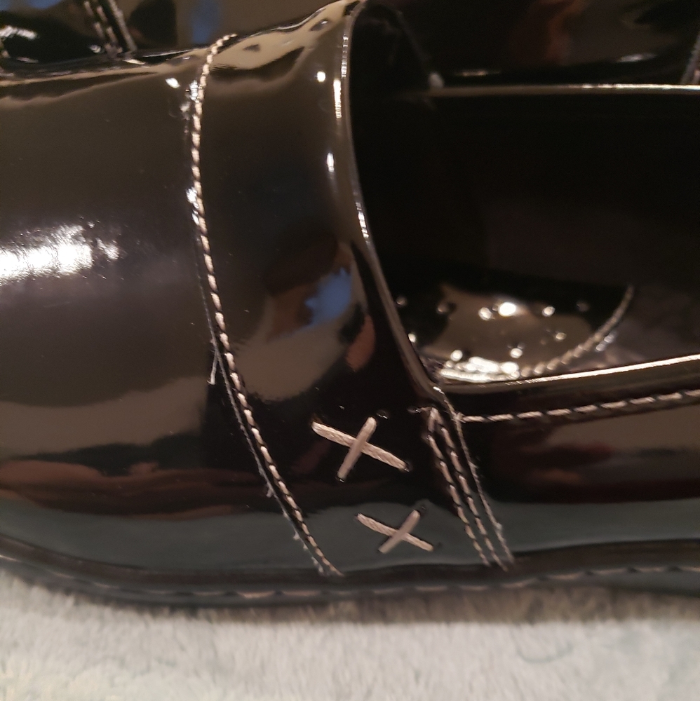 BOC Black Paten Women's Clog